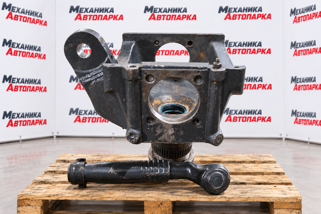 Ремонт поворотного кулака экскаватора HYUNDAI 130