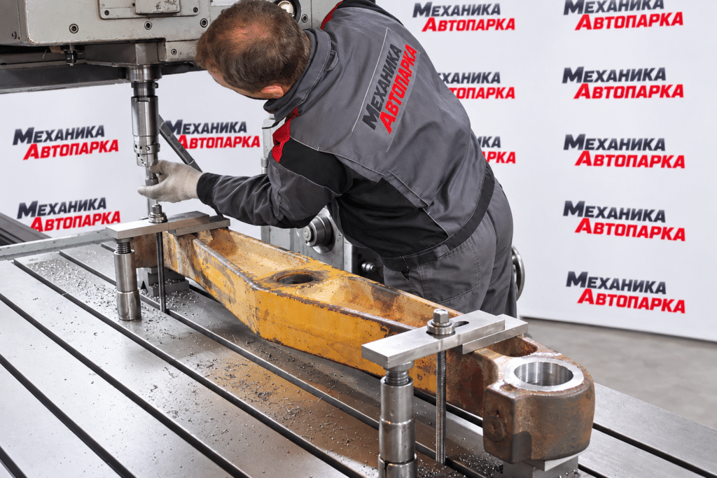 Ремонт балансирной балки CATERPILLAR