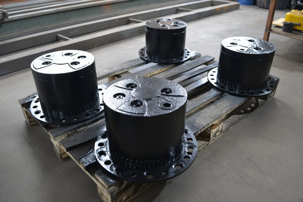 Ремонт ступиц колесного экскаватора Hitachi ZX180W