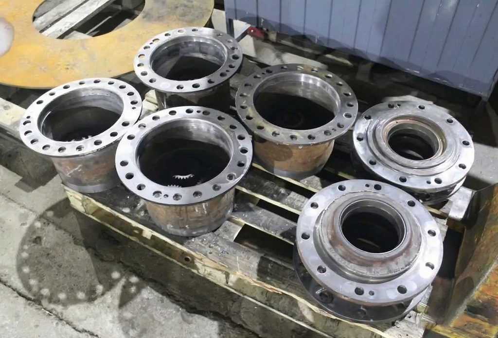 Ремонт ступиц колесного экскаватора Hitachi ZX180W