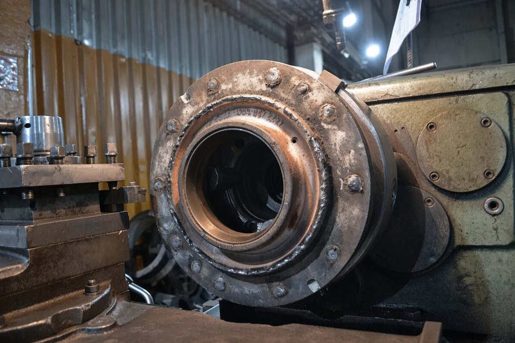 Ремонт ступиц колесного экскаватора Hitachi ZX180W