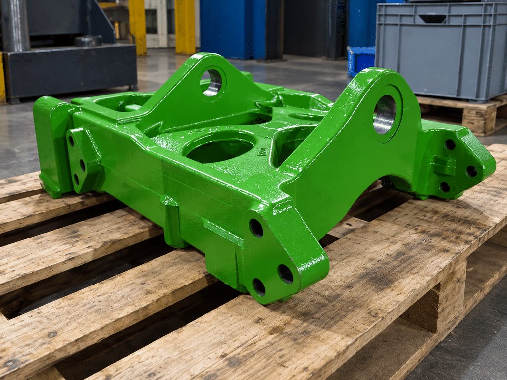 Восстановление посадочных мест моста и каретки John Deere