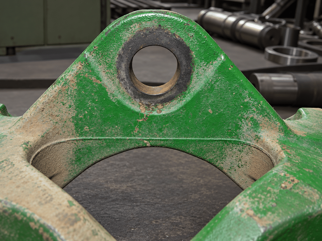 Восстановление посадочных мест моста и каретки John Deere