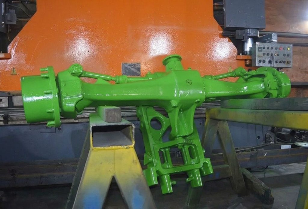 Восстановление посадочных мест моста и каретки John Deere