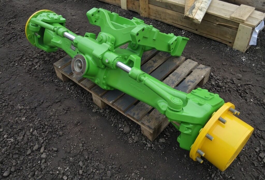 Восстановление посадочных мест моста и каретки John Deere