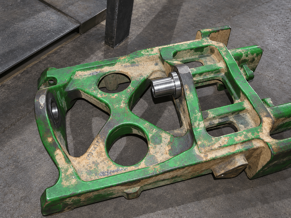 Восстановление посадочных мест моста и каретки John Deere