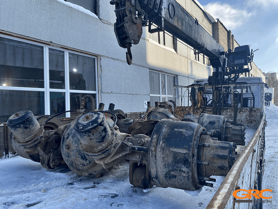 Восстановление резьбы в балке автокрана SANY