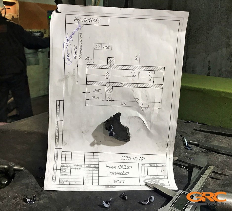 Восстановление картера заднего моста автобуса ПАЗ Вектор Некст