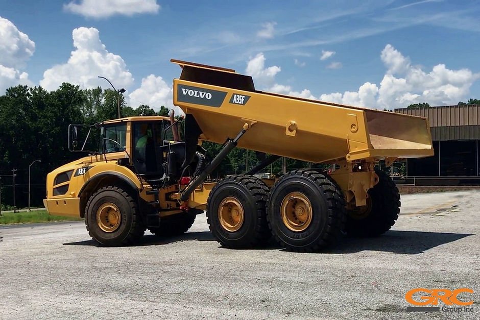 Ремонт планетарного моста сочлененного самосвала VOLVO A35F