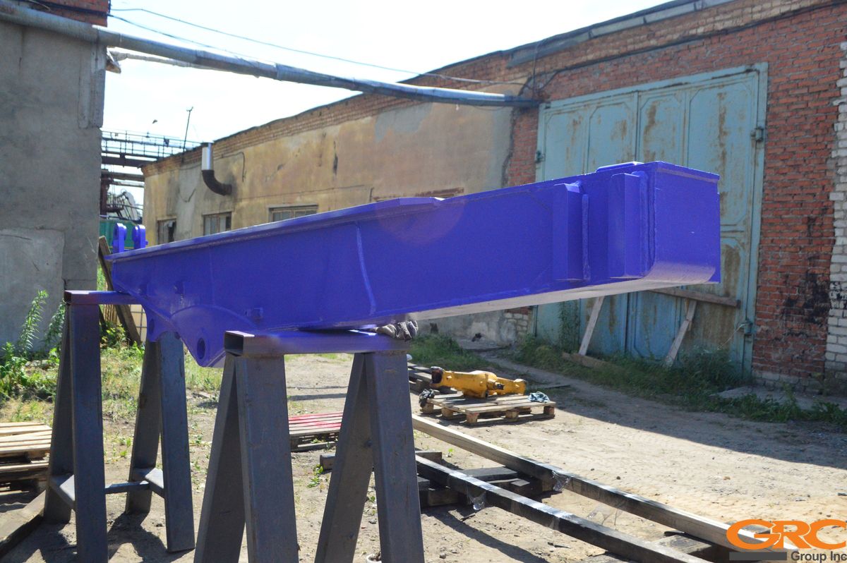 Ремонт стрелы Komatsu PC-120