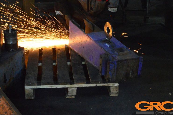 Ремонт стрелы Komatsu PC-120