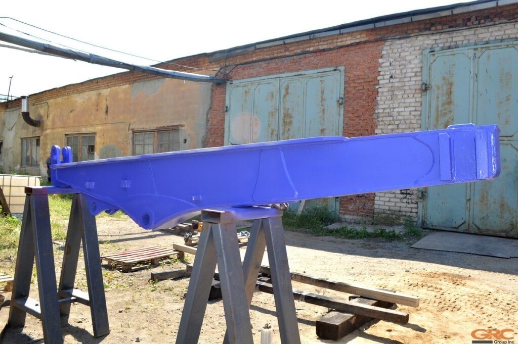 Ремонт стрелы Komatsu PC-120