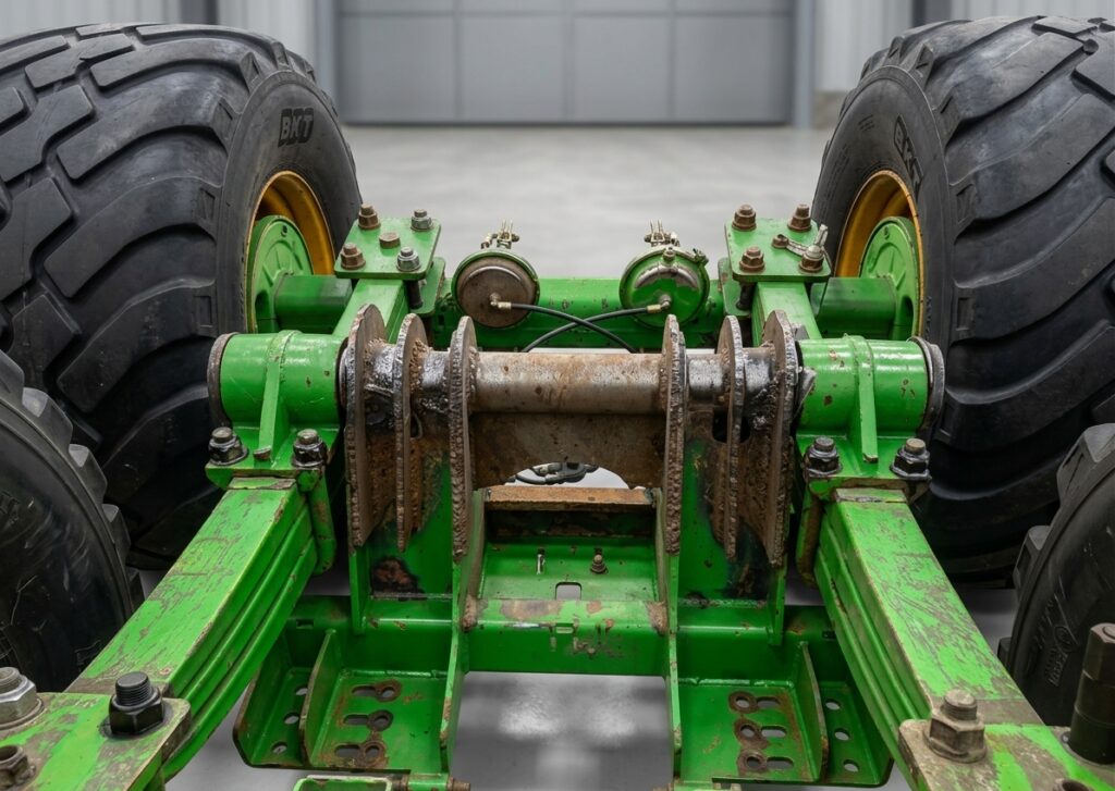 Комплексное восстановление балансира трактора John Deere