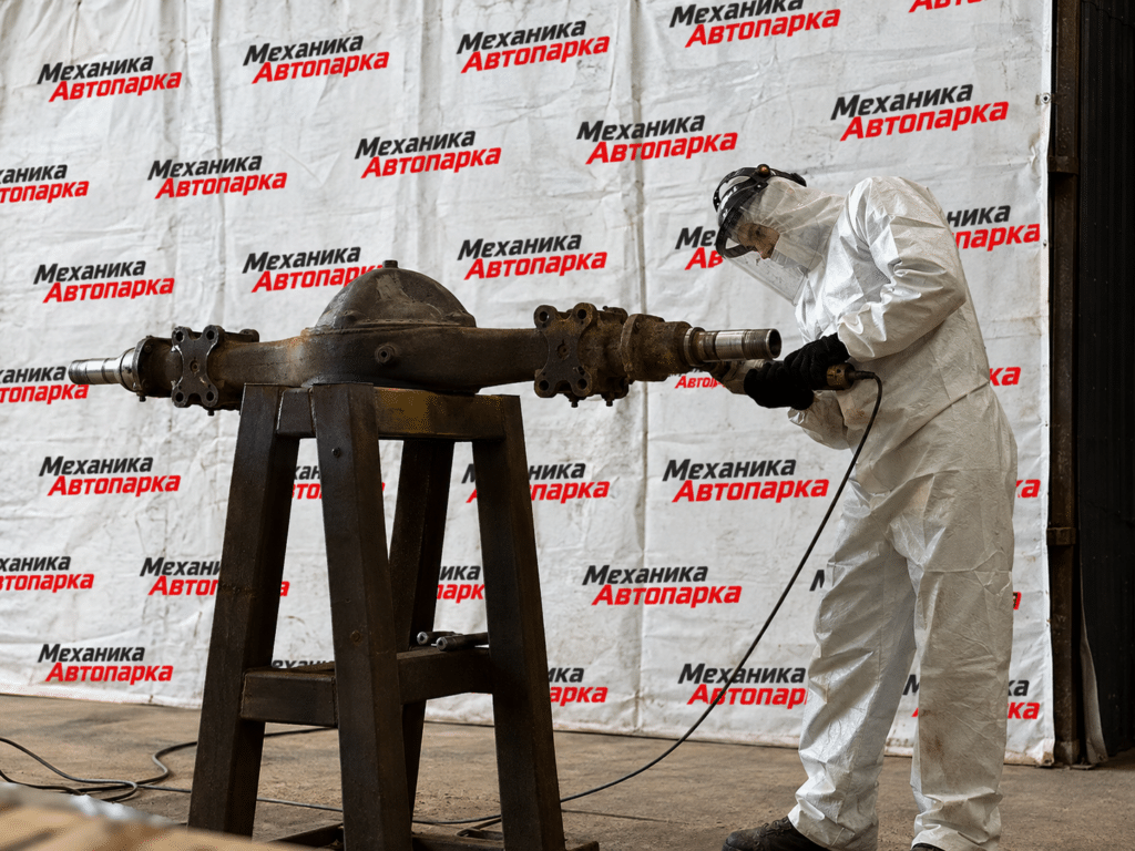 Новая цапфа под ступицу: замена хвостовика моста Isuzu
